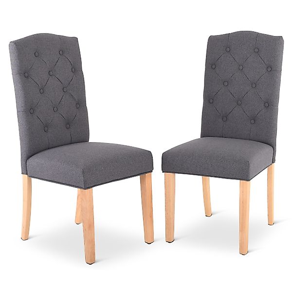 Raburg Esszimmerstuhl Polsterstuhl mit Chesterfield-Design und günstig online kaufen