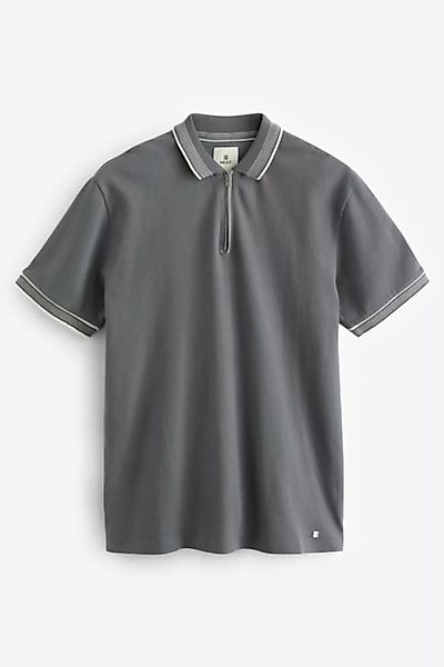 Next Poloshirt Strukturiertes Polo-Shirt (1-tlg) günstig online kaufen