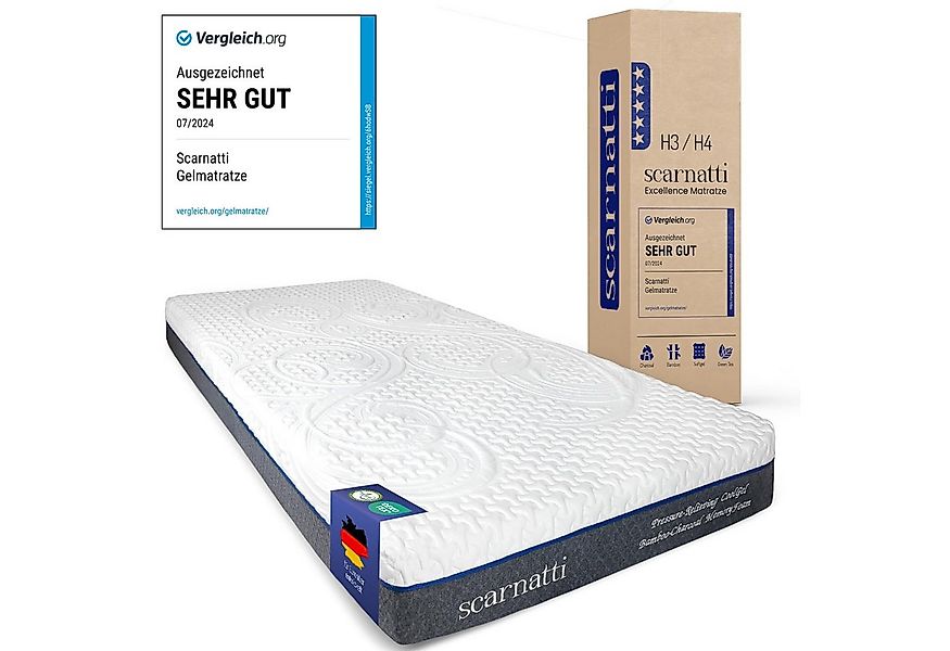 Gelschaummatratze Scarnatti™ Kaltschaummatratze 7-Zonen - mit CoolGel & Gel günstig online kaufen