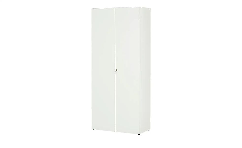 Schrank mit Schloss  Multiraumkonzept ¦ weiß ¦ Maße (cm): B: 80 H: 185 T: 4 günstig online kaufen