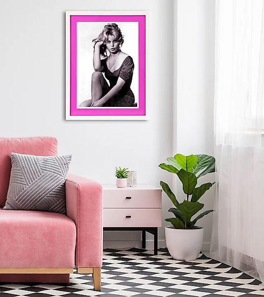 queence Bild mit Rahmen »Brigitte Bardot« Bilder von Frauen   Film   Filmfi günstig online kaufen