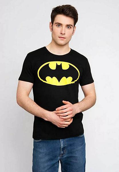 LOGOSHIRT T-Shirt DC - Batman Logo mit Batman-Logo günstig online kaufen