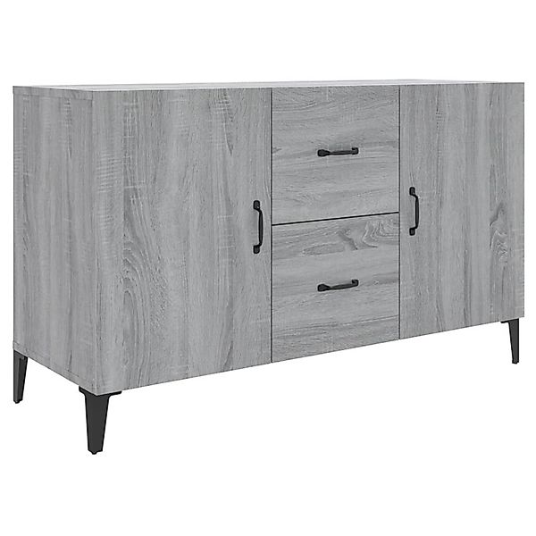 vidaXL Sideboard Grau Sonoma 100x36x60 cm Holzwerkstoff 817469 günstig online kaufen