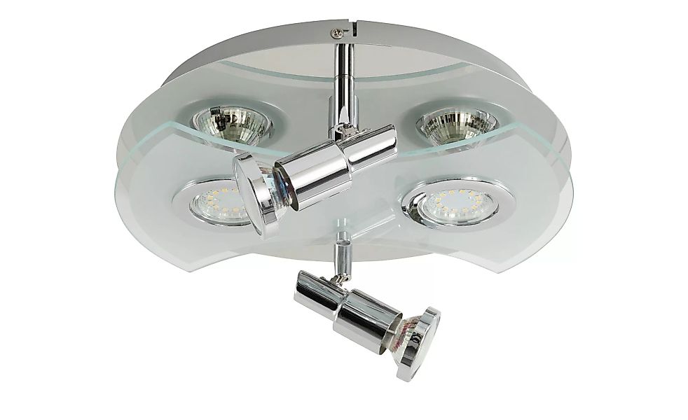 LED-Bad-Deckenspot, 4-flammig, chrom - silber - 11 cm - Lampen & Leuchten > günstig online kaufen