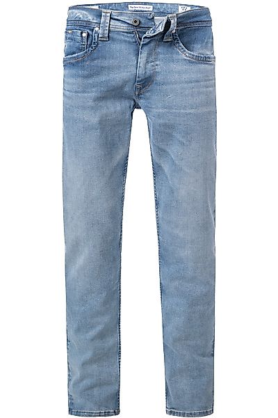 Pepe Jeans Herren Jeans Cash - Regular Fit - Blau - Light Used Wiser günstig online kaufen