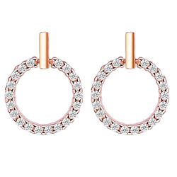 LÖB Paar Ohrstecker 18K Roségold vergoldet günstig online kaufen