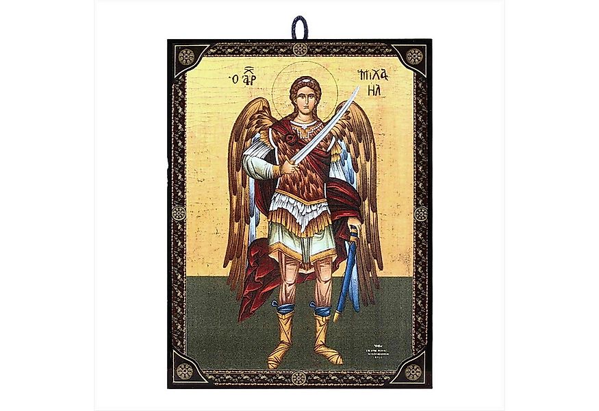 NKlaus Bild Ikone Erzengel Michael orthodox Zertifizierte Reproduktion aus günstig online kaufen
