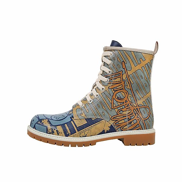 DOGO Schnürboots "Long Boots Schnürstiefel Robo Shibuya Damen Stiefeletten, günstig online kaufen