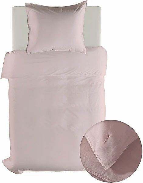 YELLOW Bettwäsche »Suite-Saint-Tropez«, Bettwäsche aus 55% Leinen und 45% B günstig online kaufen