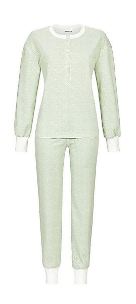 Ringella Pyjama mit Strickbündchen und Knopfleiste (2 tlg) günstig online kaufen