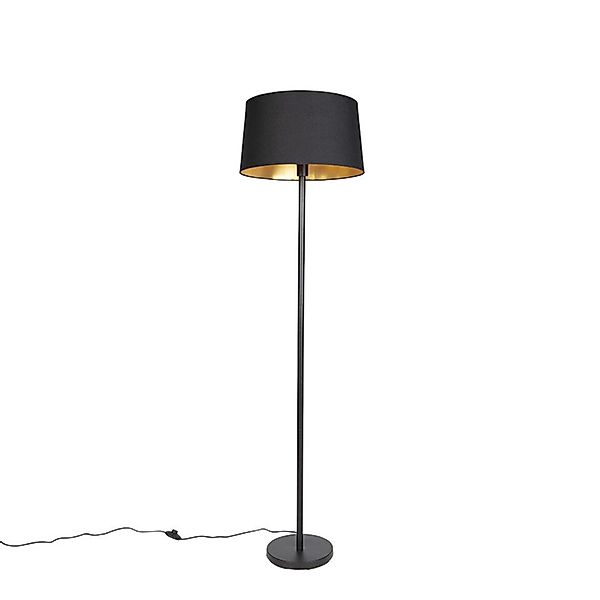 Qazqa Stehlampe Simplo, ohne Leuchtmittel, E27, günstig online kaufen