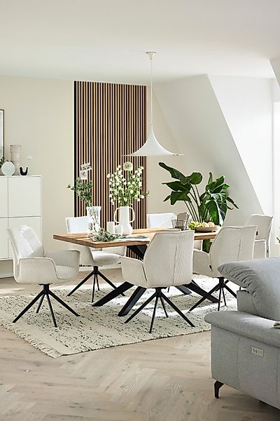 Musterring Esszimmerstuhl "Tiama", (Set), 2 St., Cord, Stativgestell aus Ei günstig online kaufen