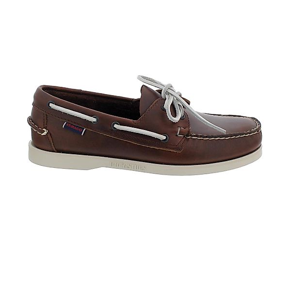 Sebago Sebago Docksides, Waxed Leather, Brown günstig online kaufen