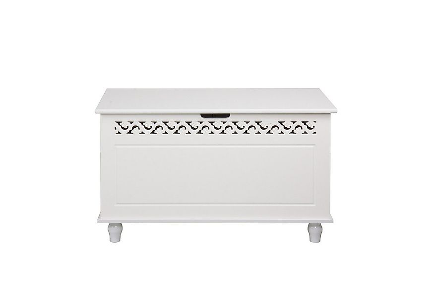 HTI-Line Sitztruhe Truhe Miriam (1-St., 1x Truhe, ohne Deko), Mit Cut-Outs günstig online kaufen