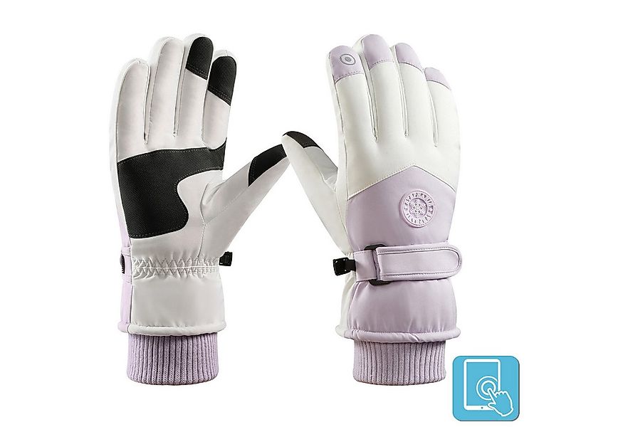 Sunicol Skihandschuhe Wasserdichte Touchscreen Winterhandschuhe Warm Thermo günstig online kaufen