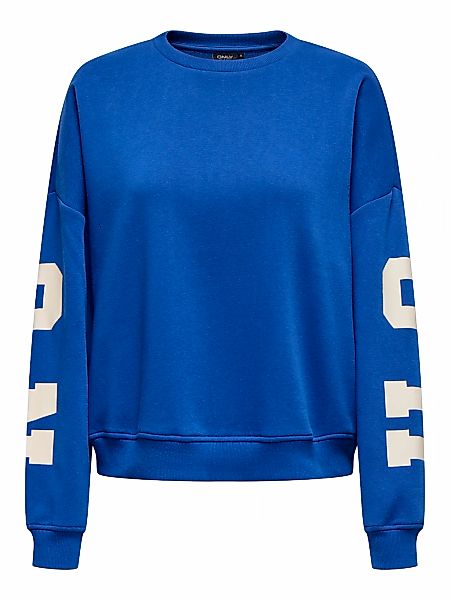 ONLY Sweatshirt ONLSWEAT L/S BACK/SLEEVE PRINT günstig online kaufen