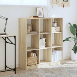 vidaXL Bücherregal Bücherregal Sonoma-Eiche 102x32x108 cm günstig online kaufen
