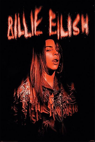 PYRAMID Poster Billie Eilish Poster Sparks 61 x 91,5 cm günstig online kaufen