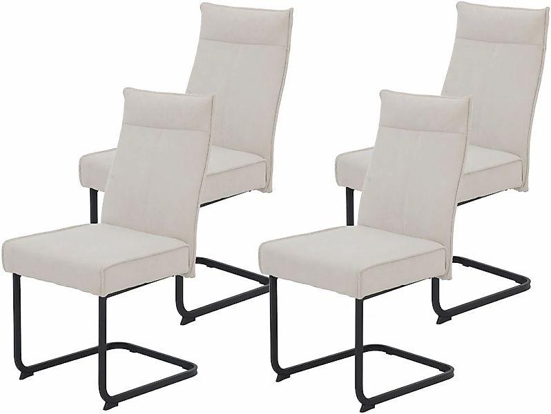 HELA Freischwinger "KAREN Esszimmerstuhl" (Set) 4 Stk.XL-Breite, Komfortsit günstig online kaufen