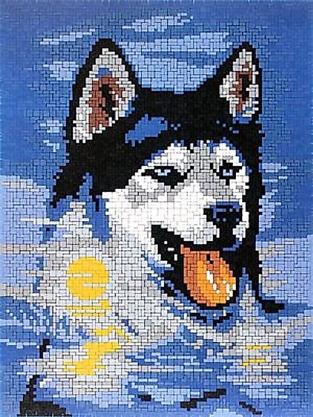 Stick it Steckpuzzle Husky, 5100 Puzzleteile, Bildgröße: 53 x 40 cm günstig online kaufen