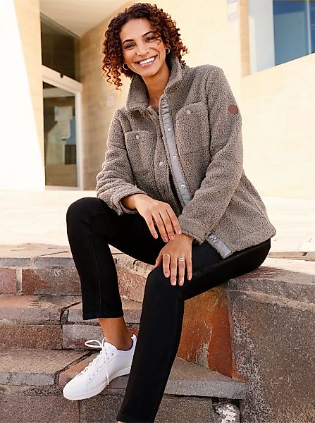 Casual Looks Langjacke, ohne Kapuze günstig online kaufen