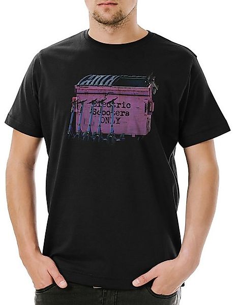 Urban Backwoods Print-Shirt Electric Scooters Only Herren T-Shirt Gegen Ant günstig online kaufen
