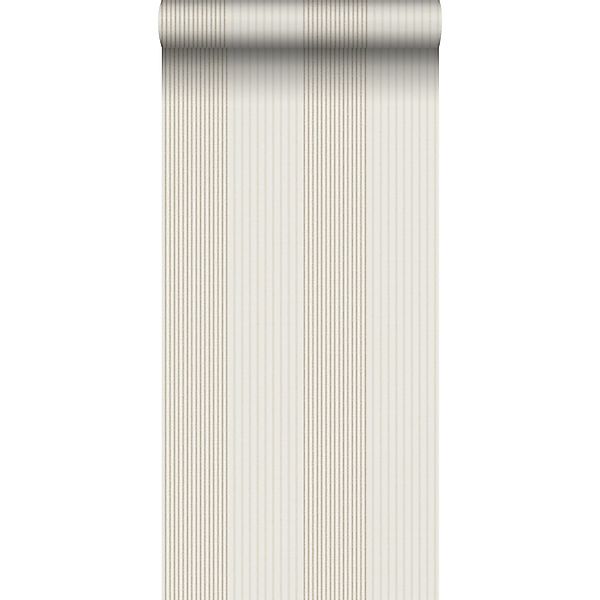 Sanders & Sanders Tapete Streifen Vergrautes Beige 53 Cm X 1005 Cm 640671 günstig online kaufen