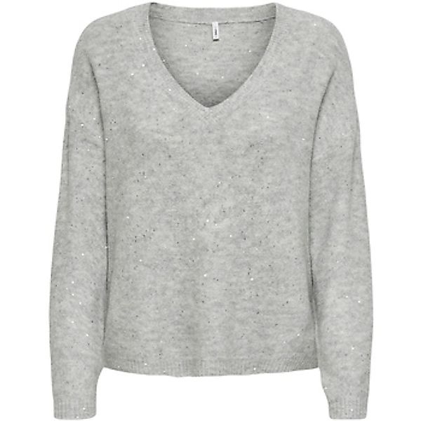 Only  Pullover Onlarizona Ls Sequins V-Neck Pul Knt 15358452 günstig online kaufen