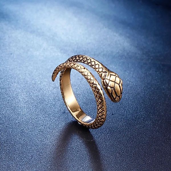 Eyecatcher Fingerring Schlangen Reptilien Ring offen günstig online kaufen