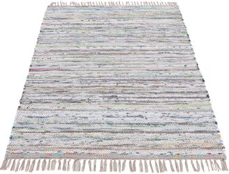 carpetfine Teppich "Kelim Chindi, Wendeteppich" rechteckig 6 mm Höhe handge günstig online kaufen
