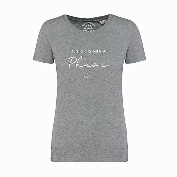 Bavariashop T-Shirt Damen T-Shirt "Des is ois nua a Phase günstig online kaufen