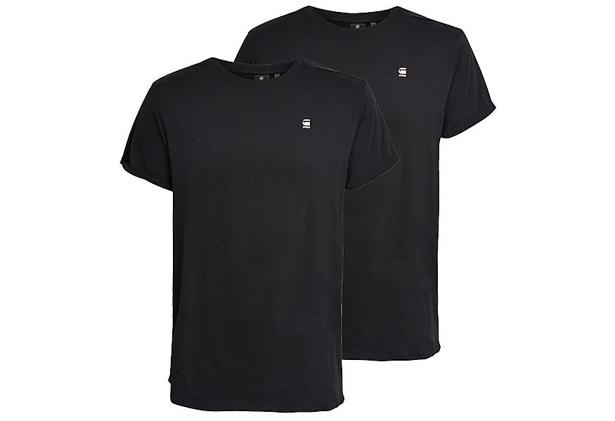 G-STAR T-Shirt Herren T-Shirt 2er Pack Baumwolle Lash 2 Pack (Packung, 2er günstig online kaufen
