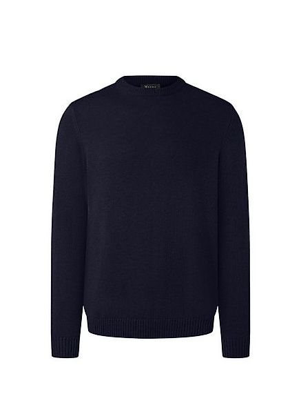 MAERZ Muenchen Strickfleece-Pullover Pullover Rundhals 1/1 Arm günstig online kaufen