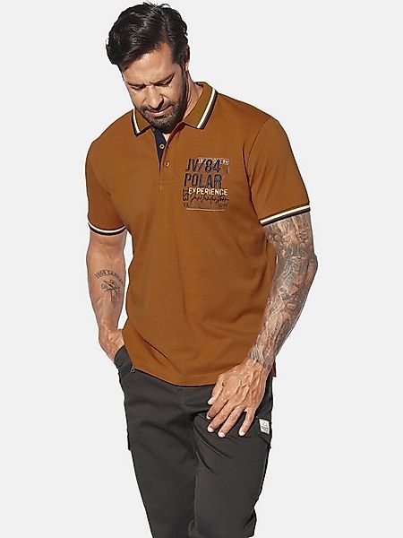 Jan Vanderstorm Poloshirt FRETU mit nordischen Print günstig online kaufen