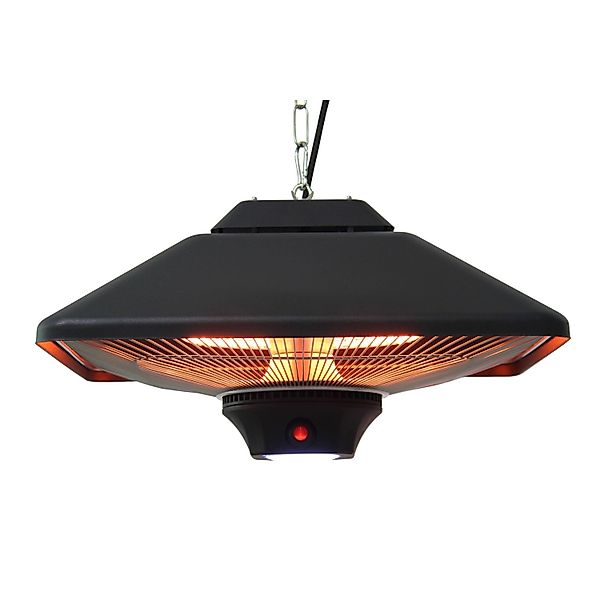 Jet-Line Elektrischer Terrassenheizer Mira inkl. Fernbedienung LED-Deckenla günstig online kaufen