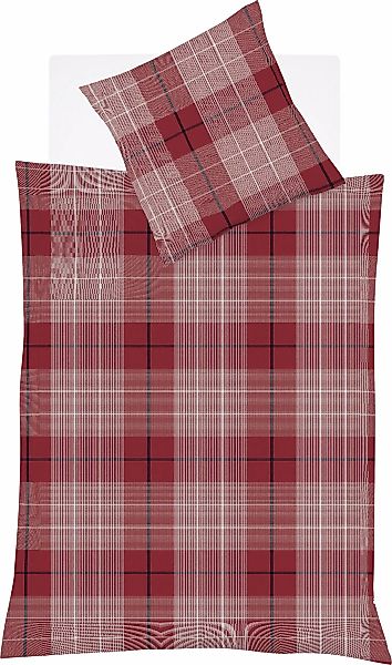 fleuresse Bettwäsche "Lech 4112" 3 tlg. Edelflanell, Baumwolle, in Gr. 135x günstig online kaufen