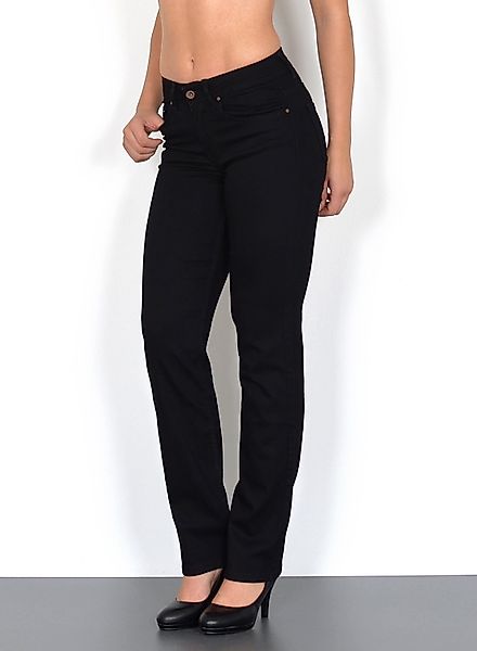 ESRA Straight-Jeans High Waist Straight Fit günstig online kaufen