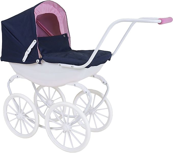 Knorrtoys® Puppenwagen Classic - Princess Navy günstig online kaufen