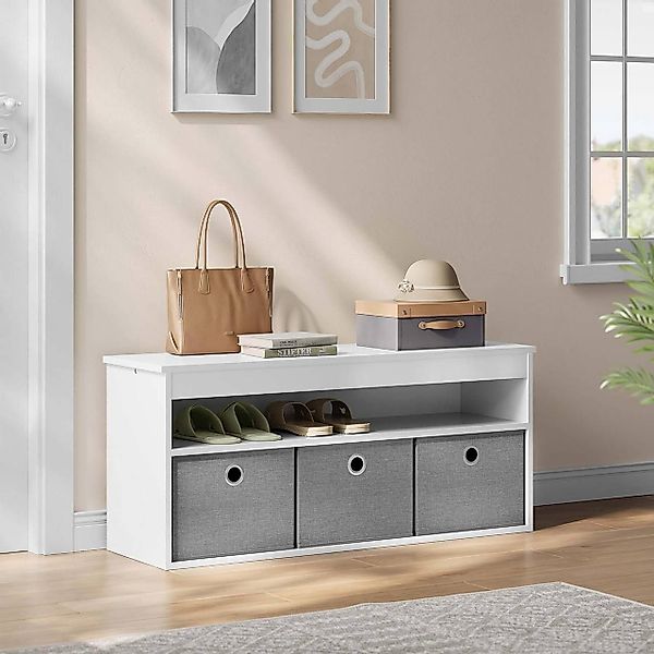 Woltu Schuhbank (1-St), mit Sitzfläche, Sitzbank günstig online kaufen