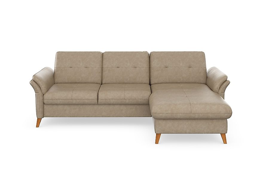 sit&more Ecksofa "Göteborg" Sitztiefenverstellung und Federkern, wahlweise günstig online kaufen