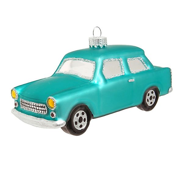 Krebs Glas Lauscha Baumschmuck Trabant Türkis 11cm günstig online kaufen