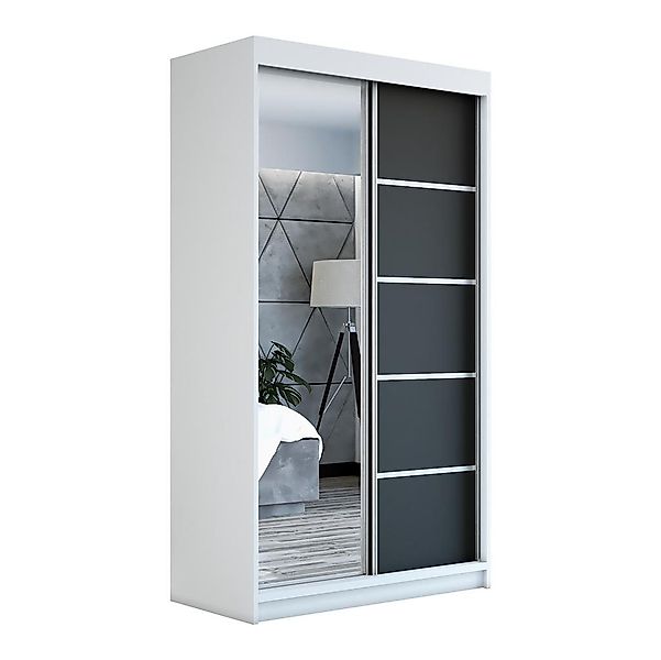 A&J MöbelLand GmbH Schiebetürenschrank GAPI mit Spiegel (TOP ANGEBOT! Geräu günstig online kaufen