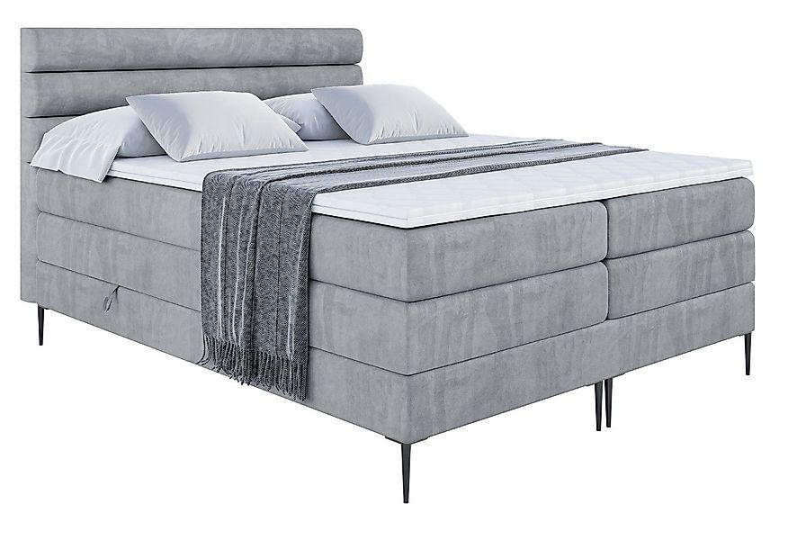 ALTDECOR Boxspringbett CELESTIA-F KING (Multipocket-Matratze H4, günstig online kaufen