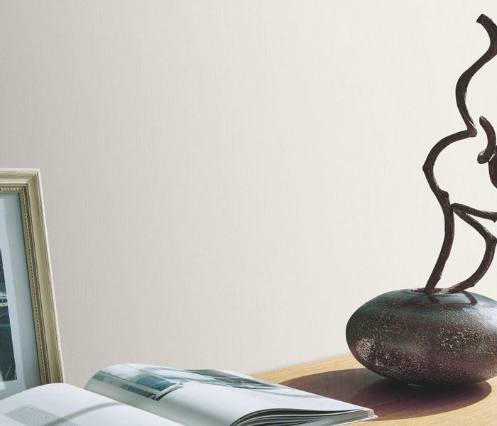 Bricoflor Uni-Vliestapete in Beige günstig online kaufen