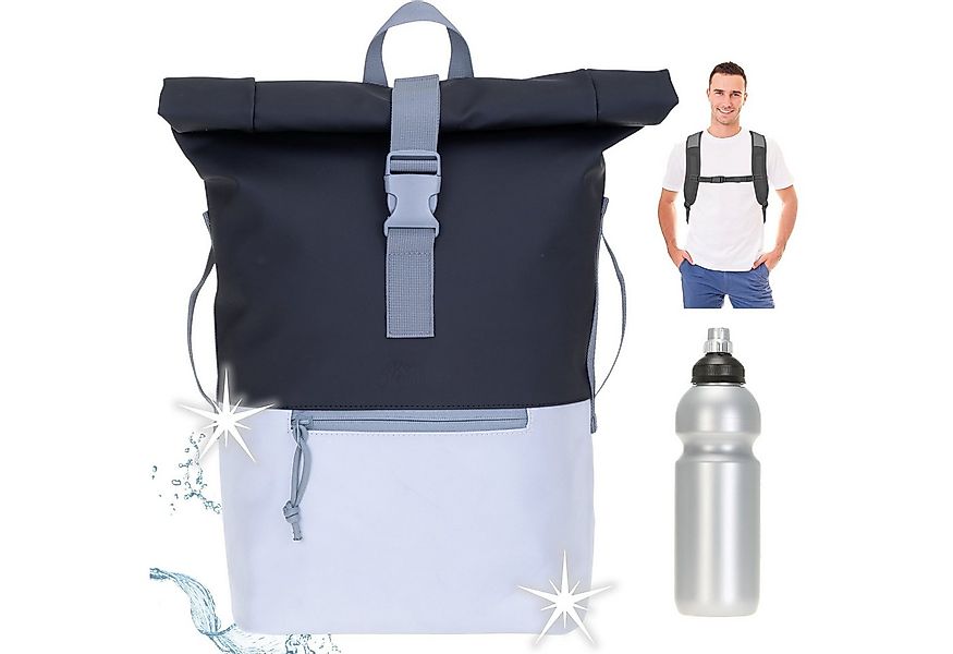 ELEPHANT Freizeitrucksack Time Bag aus Plane, Rucksack Laptoprucksack Daypa günstig online kaufen