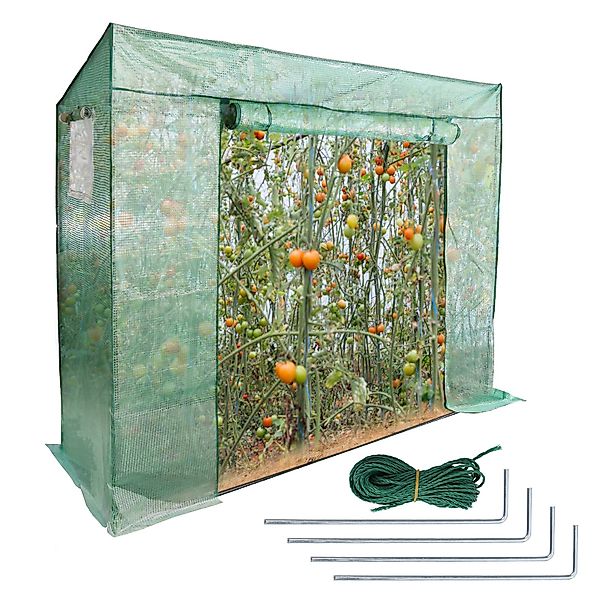 Clanmacy Foliengewächshaus Foliengewächshaus,Tomatengewächshaus für Tomaten günstig online kaufen