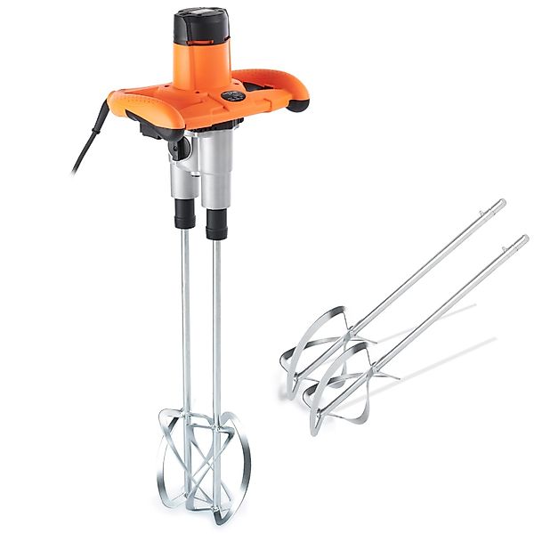 BAUTEC Profi Rührwerk 2.050 W 2-Gang inkl. 4 Quirle für 90 L Mischgut Handr günstig online kaufen