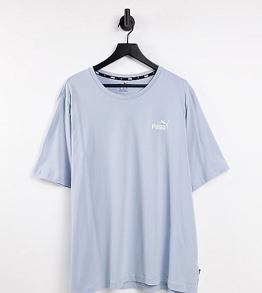 PUMA Plus – Essentials – T-Shirt in Nebelblau günstig online kaufen