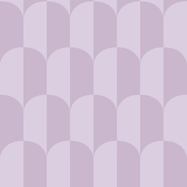 ESTAhome Tapete Art Decó Muster Violett 50 X 900 Cm günstig online kaufen