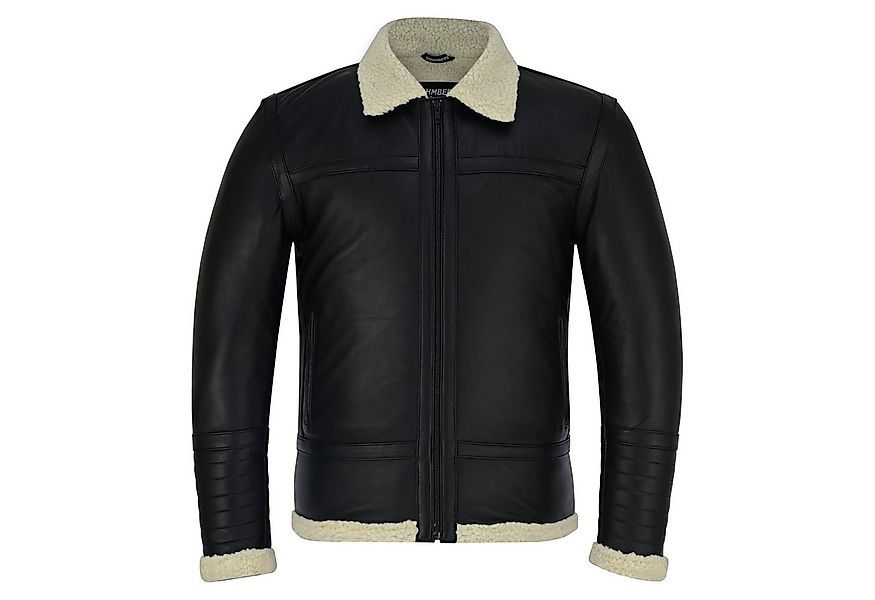 BOHMBERG Lederjacke Herren aus edlem Lammnappa mit warmem Fell Futter günstig online kaufen